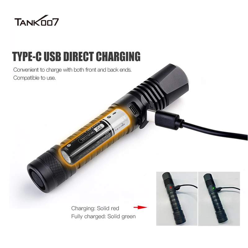 TANK007 UV365 NDT UV LED flashlight Crime scene traces clues blood fingerprints forensics police specialised