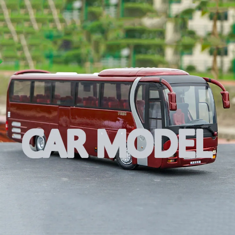 Масштаб 1:42 игрушечные автомобили из сплава yutong MAN тур с новым львом и звездами