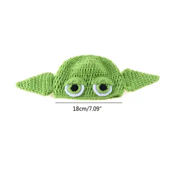 

Newborn Crochet Knit Costume Prop Outfits Photo Photography Baby Hat Photo Props K1KC