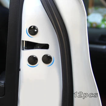 

Car Door Lock Screw Protection Stickers Covers Waterproof Doors Screws for mazda Hyundai Peugeot Seat fiat Renault Opel lada KIA