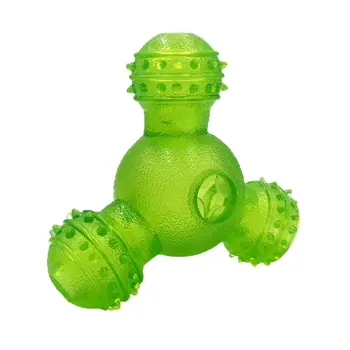 

Pet Toy Pet Three Hole Intellectual Food Leaking Toy Cat Dog Molar Feeding Toy Pet Intellectual Three Hole Toy