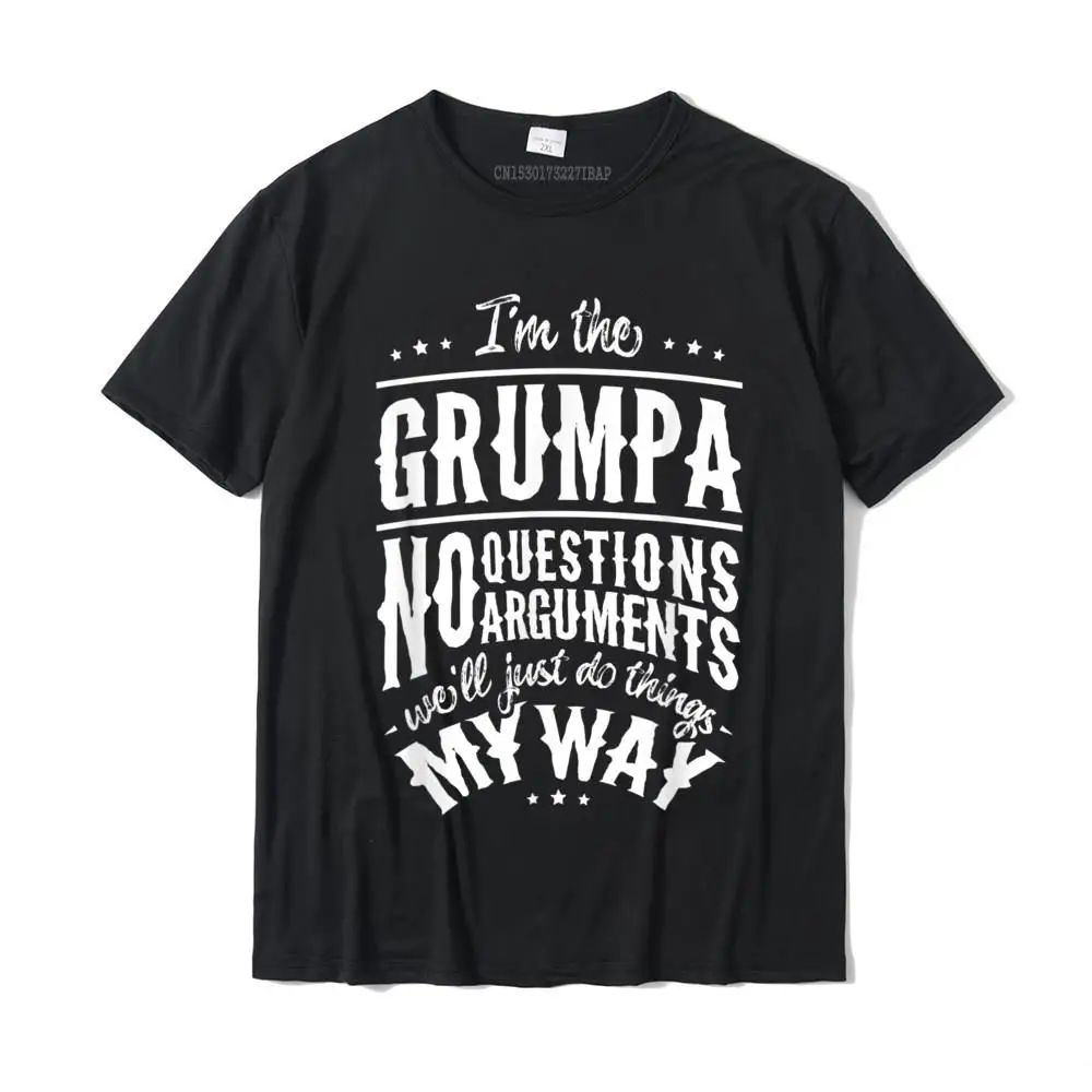  Men T Shirt Summer cosie Tops T Shirt Cotton Fabric Crewneck Short Sleeve Custom Tops T Shirt Summer Autumn Top Quality Grumpa Way Funny Grandpa Father's Day T-shirt Men__MZ16833 black