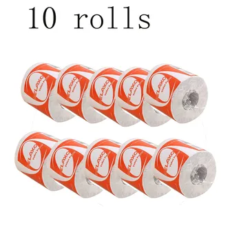 

10rolls Hollow Toilet Paper Soft Skin-friendly Thick Design High Density Toilet Tissue Household Three Ply Paper Towels z2