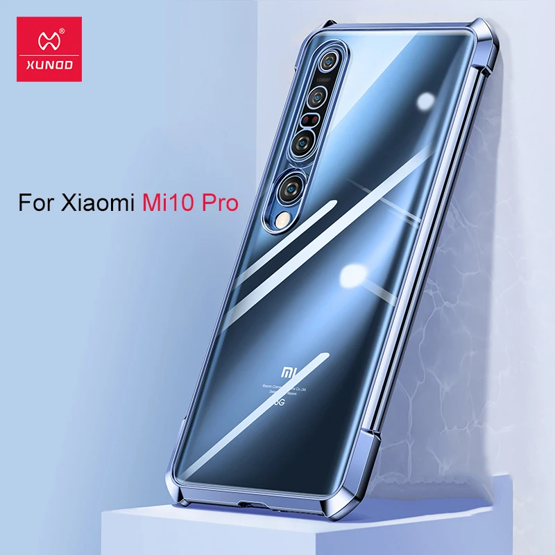 Xundd чехол для Xiaomi Mi 10 Pro Чехол Подушка безопасности прозрачный просвечивающийся