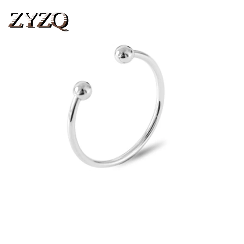 

ZYZQ Wholesale Adjustable Finger Rings Daily Accessories Jewelry Three Color Available Fashion Korean Stylish Pinky Rings