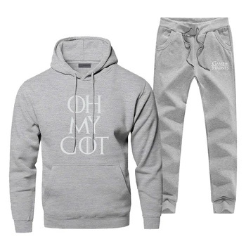 

OH MY GOT funny desgin men's suit Game Of Thrones Sportsman Wear Casual Hipster Fashion Bodywarmer Comfortable Pants Sweatshirt