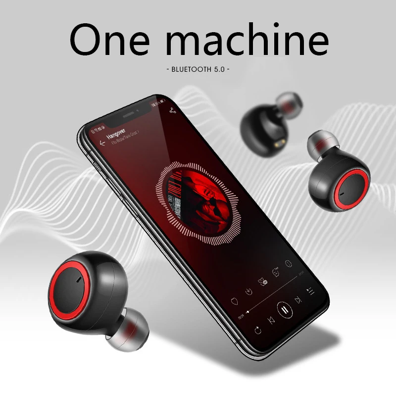 UTHAI D30 Touch Wireless Bluetooth Headset TWS Bluetooth 5 0 Stereo Noise Reduction Gaming Headset with Microphone Headset