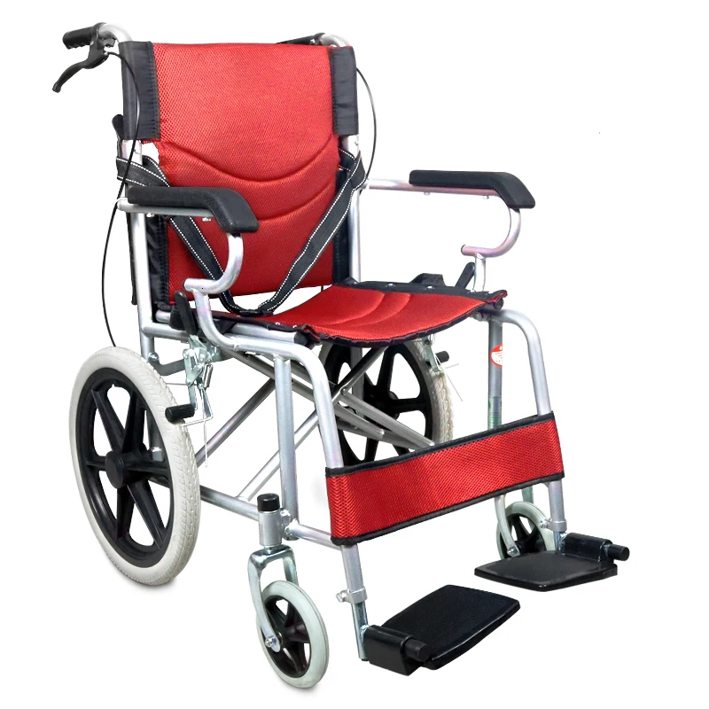 

Wheelchair Fold Light Portable The Elderly Old Age Disabled Household Exceed Light Small Round Travel Hand Push Walk Instead
