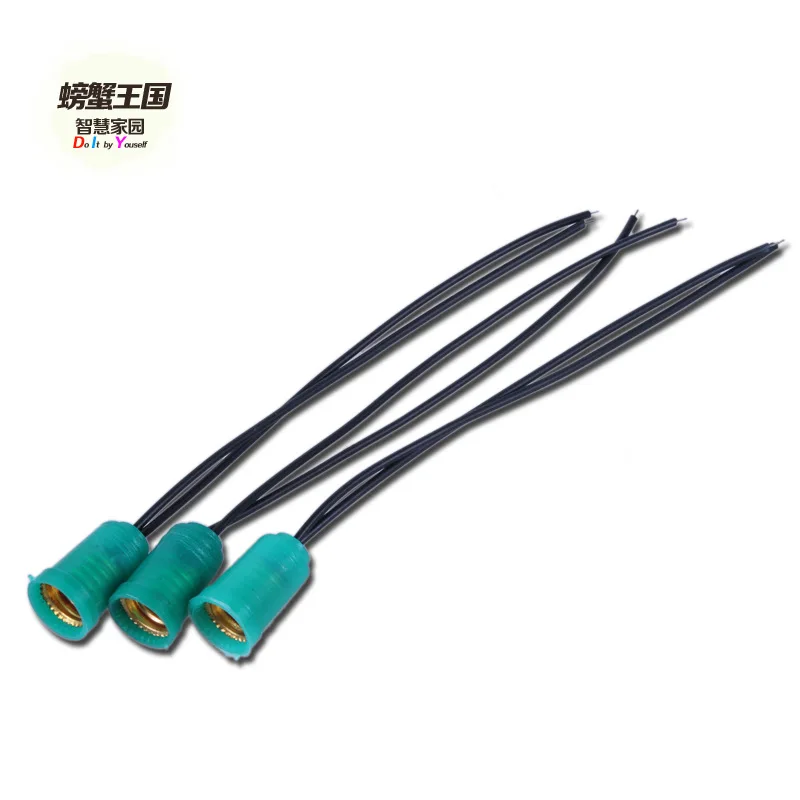 

Crab Kingdom Small Bulb Base Experimental Apparatus Flashlight Bulb Lighting Science And Technology for Making Line