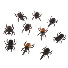 Pack de 10 figurines de coccinelles en plastique, différents Styles, jouets éducatifs pour enfants, Science et Nature