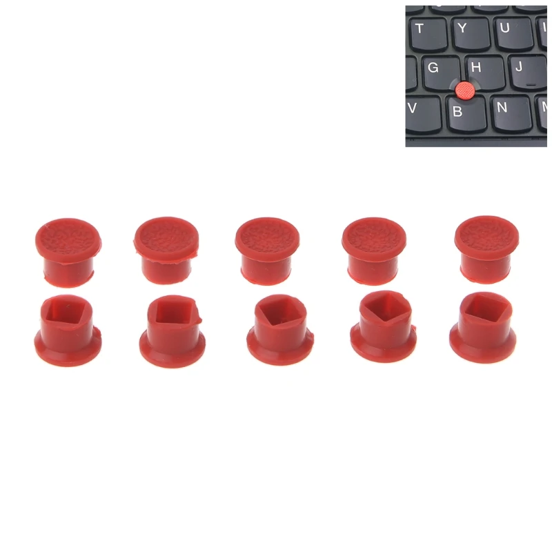 10 шт./компл. Красные шапки для Lenovo IBM ThinkPad Мышь ноутбука указкой TrackPoint Кепки-Купол Стиль