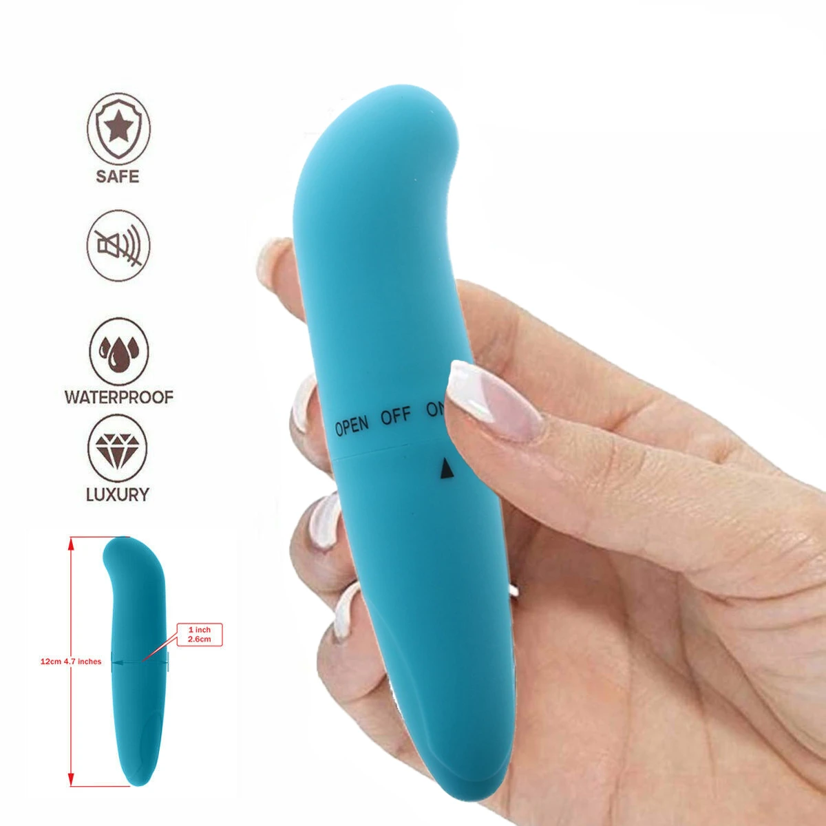 Powerful Mini G Spot Vibrator Massager Small Bullet Nipple Clitoris Stimulator Vibrating Egg Sex Toys For