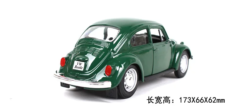 1/24 Maisto VW beetle автобус Самба винтажная литая под давлением модель автомобиля Simulatio Коллекционная Коллекция металлический материал коллекция Рождественский подарок