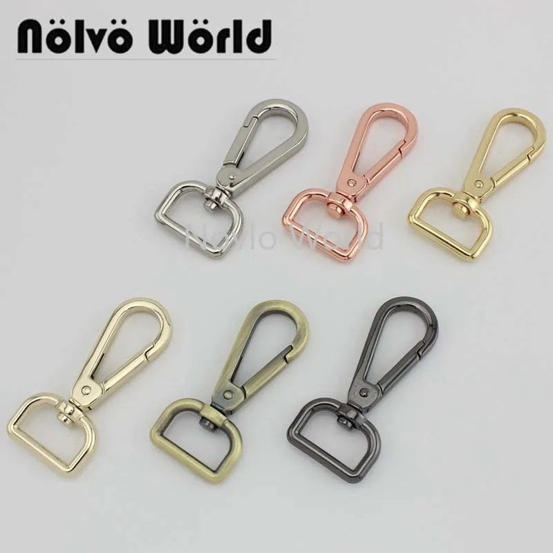 Мир Nolvo 5 20 3/4 шт. 6 цветов 60*19 мм дюйма металлические сумки пряжки для ремня карабин воротника обычный