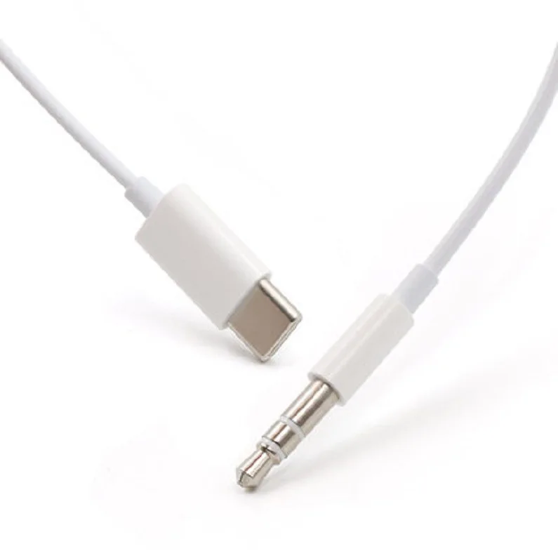 Usb type C Мужской Aux аудио кабель на 3,5 мм разъем мужской динамик кабель 1 м для наушников гарнитура Aux шнур для Xiaomi huawei samsung
