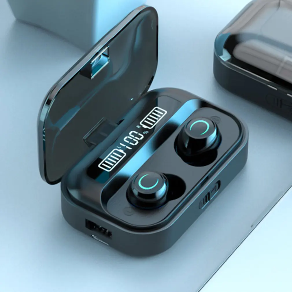 USB Wireless Earbuds 300h Long standby Bluetooth G05 5 1 TWS Earphone noise reduction key Control Prevent accidental touch
