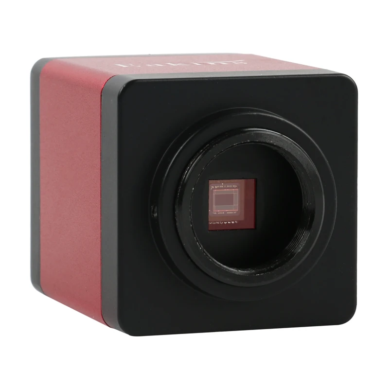 Comprar 720P 1080P HDMI VGA cámara de vídeo Digital Industrial + lente de montaje 100X C + 56 anillo de luz LED + soporte para reparación de PCB