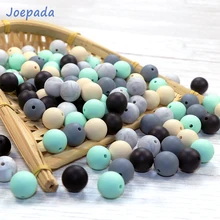 Cheap Joepada 50Pcs 12mm Round Silicone Beads BPA Free Baby Teethers Bead For Jewelry Making Products Food Grade Teething Necklace Cheap Joepada 50Pcs 12mm Round Silicone Beads BPA Free Baby Teethers Bead For Jewelry Making Products Food Grade Teething Necklace