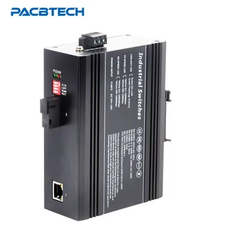 

10/100/1000M Industrial POE Fiber Media Converter 1000M 1Fiber + 1POE Unmanaged POE Fiber Media Converter