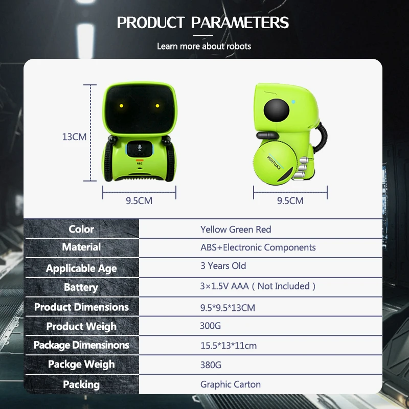 Toy Robot Intelligent Robots Russian&English Version Voice Control roboter Interactive Educational RC robotic for Christmas Gift Toy Robot Intelligent Robots Russian&English Version Voice Control roboter Interactive Educational RC robotic for Christmas Gift