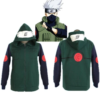 

Naruto Hatake Kakashi costume cosplay Sweatshirt Halloween Christmas Party Costume Suitable for Boy and girl costumes