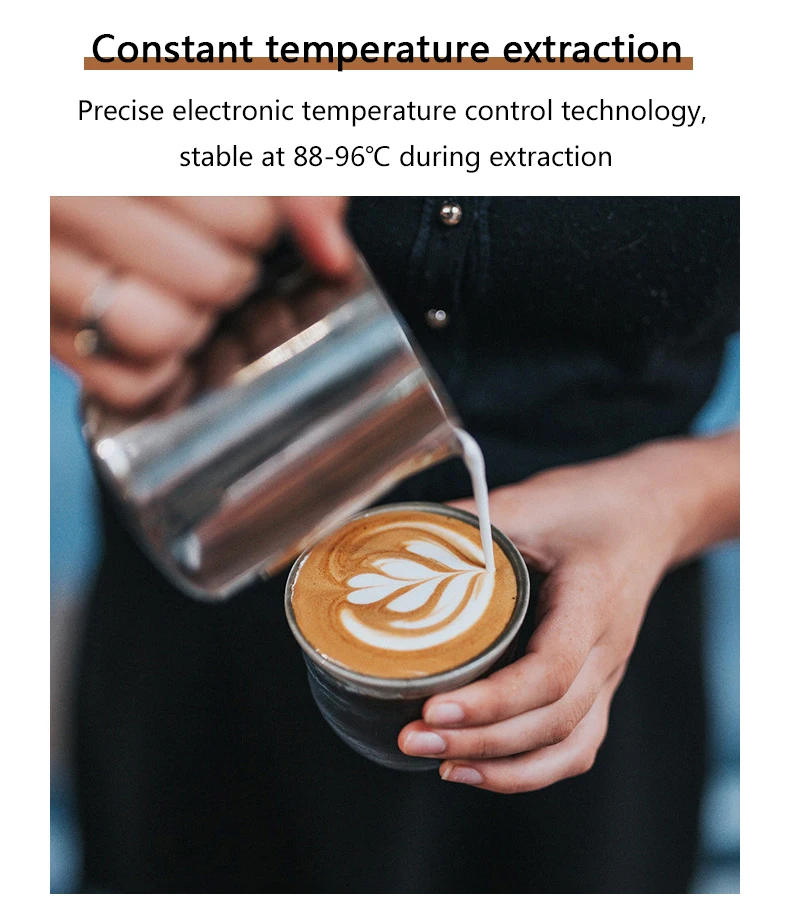 DMWD 240ML Household Espresso Coffee Machine Mini Coffee Maker Cappuccino Milk Frothers Milk