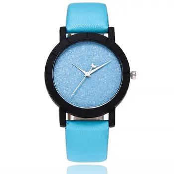 

Solid Color Strap Green Red Blue World Shiny Shape Glass Wristwatch Quartz Wristband For Trendy Valentine Women Dress Watch 2020