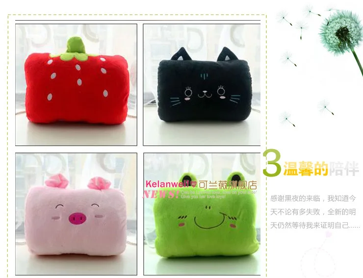 Cartoon Hand Warmers Wholesale Manufacturers Direct Supply Hand Plush Toys Pillow Customizable Wholesale Agent to Join