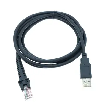 

New 2 Meter USB to RJ45 Cable For Motorola Symbol LS1203 LS2208 LI2208 LS3008 LS4208 DS6708 Barcode Scanner CBA-U01-S07ZAR