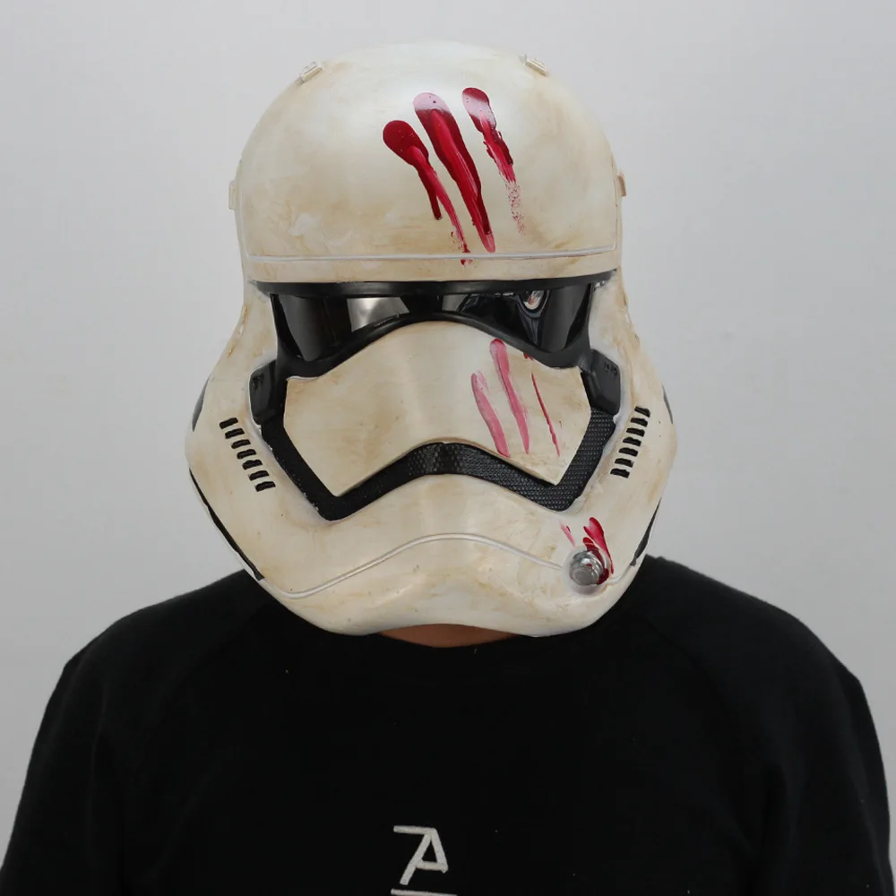

The Storm Troops Cosplay Rubber Mask Halloween Horror Star Wars Costume Crazy Party Gift Cool Play Prop Drop Ship