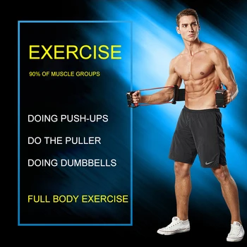 

Multi-Functional Stretcher Push-Up Bracket Fitness Exercise Equipment For Men And Women Black Ribbon Of Arm Muscle Fitness