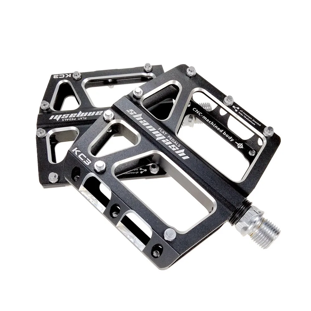 Bicycle Mountain MTB BMX Bike Cycling Bearing Flat-Platfrom Pedals Sport Gyms 