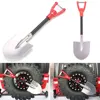 1PCS Total Length 105mm 1:10 Metal Scale Shovel For RC Climbing Truck Car Decorative Tools ► Photo 3/6