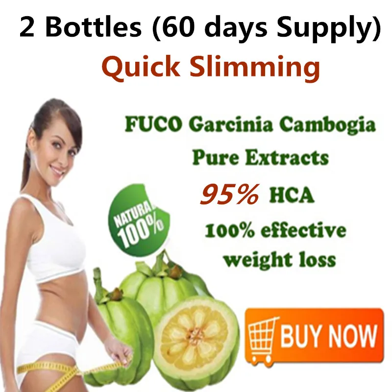 2 Bottles Pure garcinia cambogia extract 95% HCA slimming products loss weight diet product for women Quick | - Цена: 5 385,60 руб.