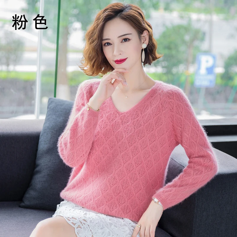 2020 New Super Warm Pure Mink Cashmere Sweaters