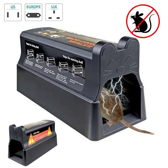 1800v Electronic High-voltage Rat Trap Electric Mice Mouse Killer Cn Plug  220v