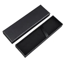 1 шт. креативная черная коробка для ручек бизнес подарок, перьевая ручка в футляре пеналы коробка для школьных канцелярских принадлежностей Escolar подарочная коробка