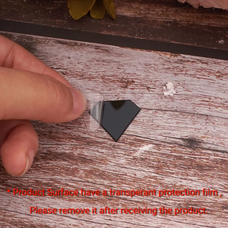 Description Picture 6 of item100pcs/lot 2cm 3D Acrylic Triangle Stickers Mini Diamond Mirrors Wall Decoration Kid's Room DIY Heart Accessories Party Supplies