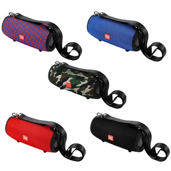 

Support TF U Disk Portable Column Speaker Bluetooth Speaker Outdoor Subwoofer Bass Wireless Speakers Boom Box Loudspeaker