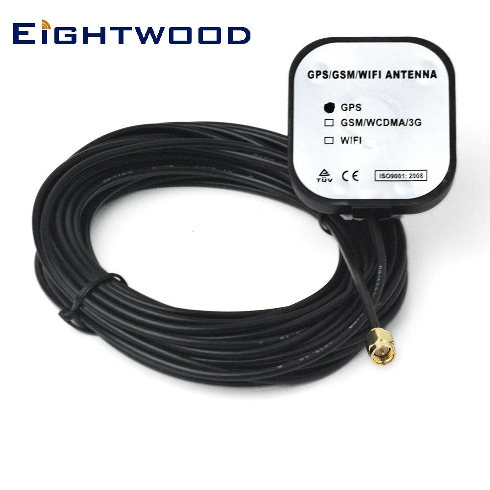 maschio a SMA Adattatore antenna da auto GT5 M M cavo GSM GPS DAB