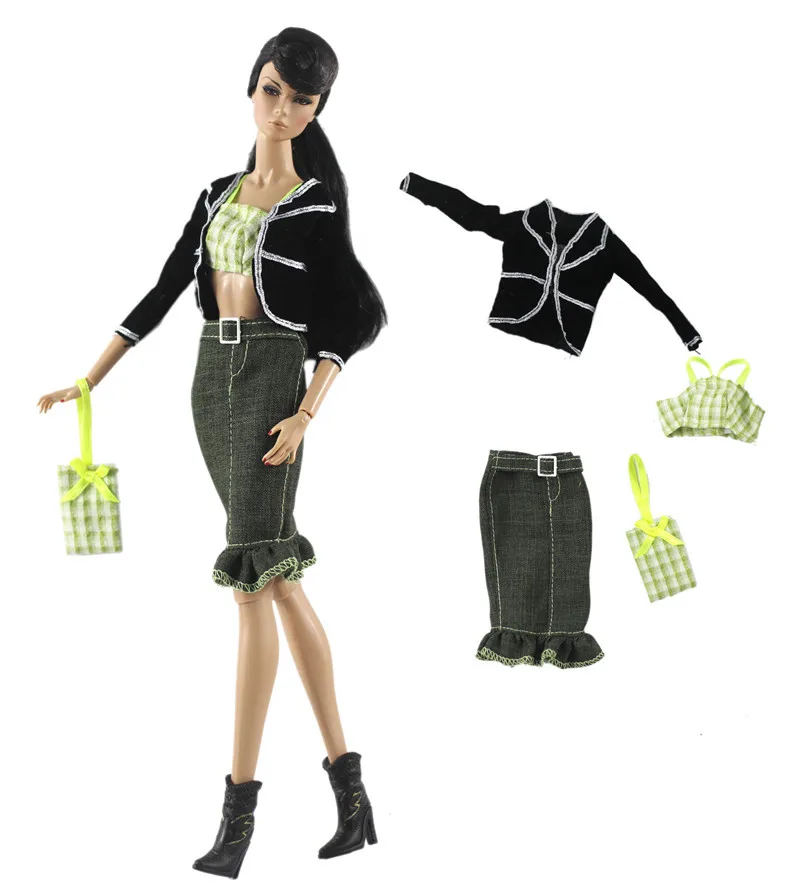 Комплект одежды ручной работы для куклы Барби 1/6 BJD SD Blyth аксессуары кукольного