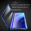 360 Full Magnetic Phone Case For ZTE Nubia Z20 NX627J Metal Frame Double Sided Glass Cover Aluminum Bumper For Nubia Z20 Case ► Photo 2/6