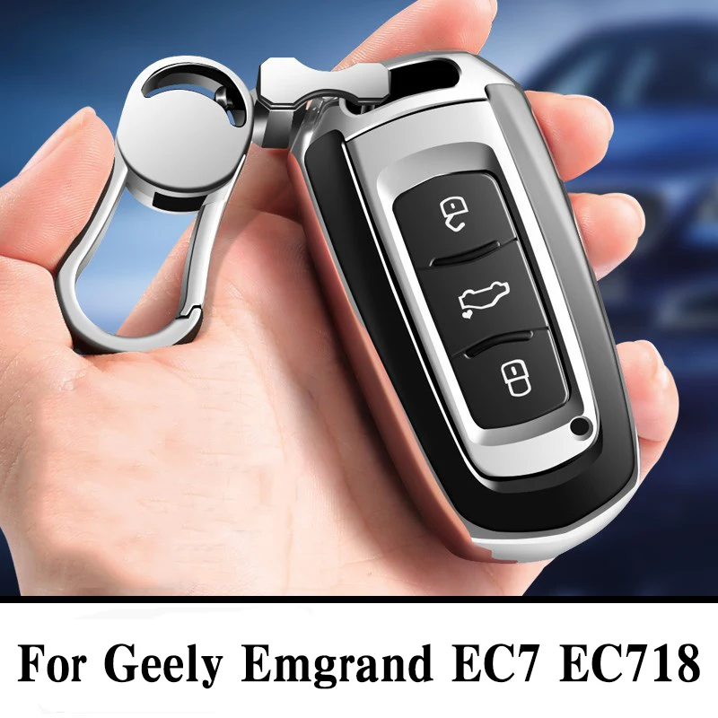 

Hight quality PC+TPU key case cover Key case protective shell holder for Geely Emgrand EC7 EC718 EC715 Global Hawk GX7