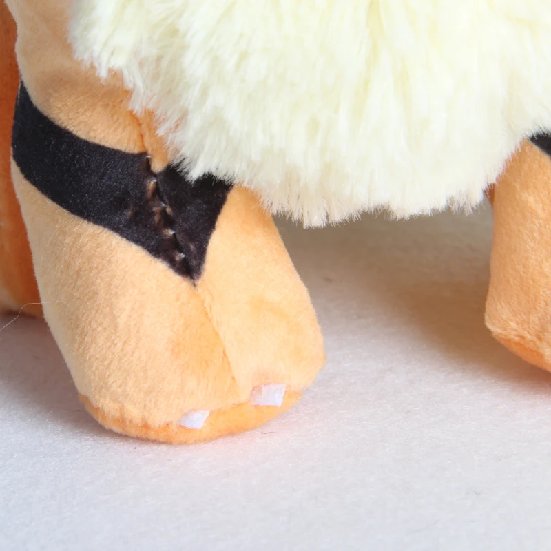Takara Tomy Growlithe плюшевая милая собака кукла Япония мультфильм животных подарки для детей хобби Коллекционная мягкая игрушка покемон
