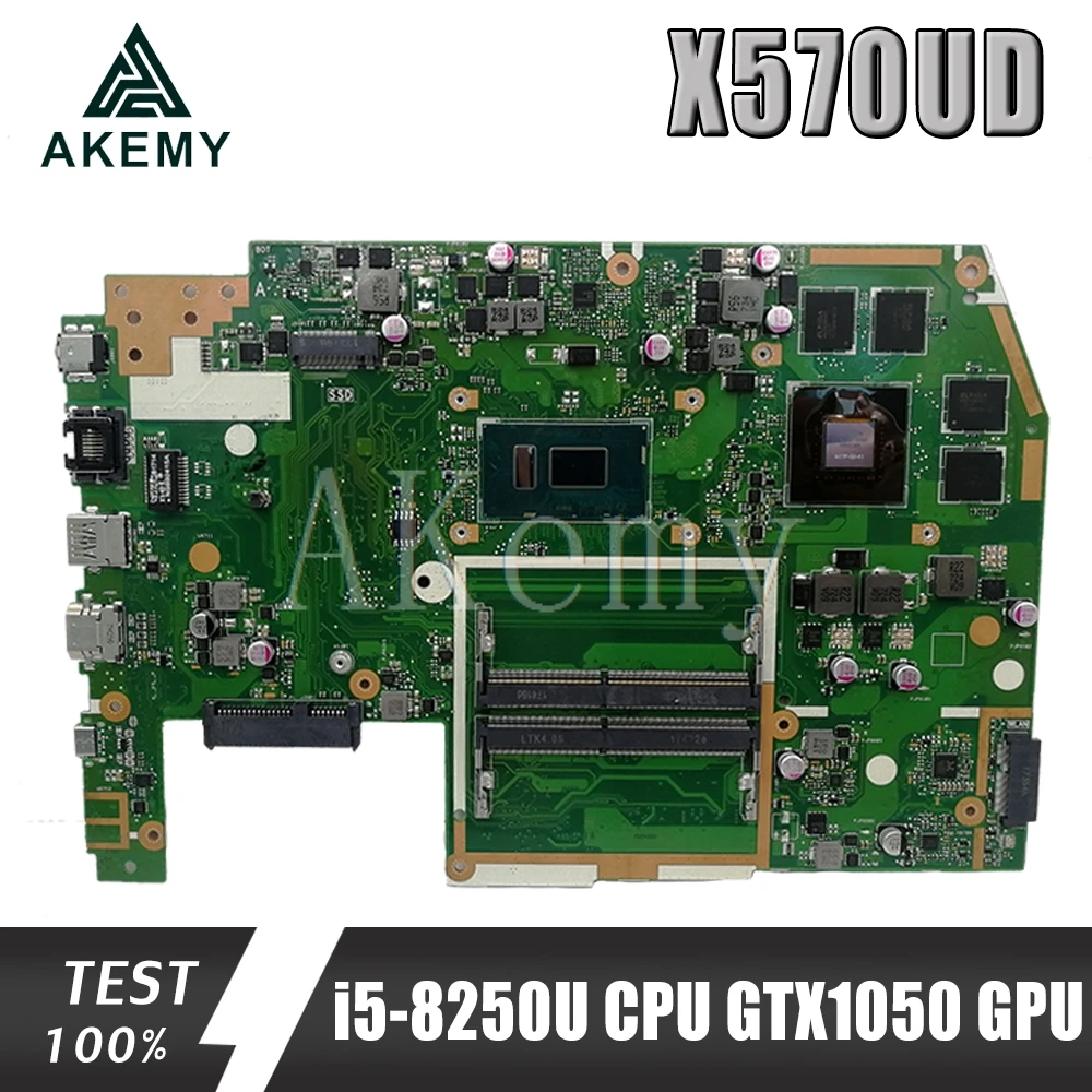 X570UD Moederbord Voor Asus Tuf YX570U YX570UD X570U X570UD Laptop Moederbord Moederbord I5-8250U Cpu GTX1050 Gpu X570UD Moederbord Voor Asus Tuf YX570U YX570UD X570U X570UD Laptop Moederbord Moederbord I5-8250U Cpu GTX1050 Gpu