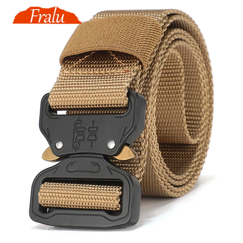 

New Nylon Belt Men Army Tactical Belt Molle Military SWAT Combat Belts Knock Off Emergency Survival Waist Tactical Gear Dropship