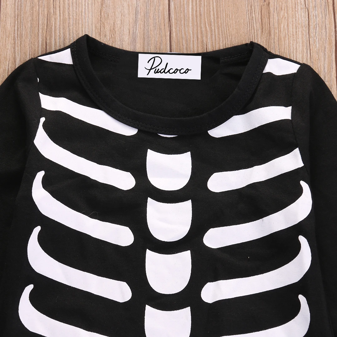 Newborn Baby Boy Girl Halloween Romper Playsuit Cotton Outfits Costume NEW
