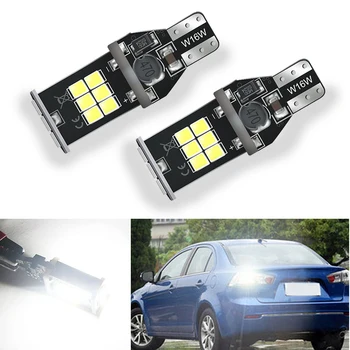 

2x T15 W16W LED 3535 Chip Canbus backup reverse lamp For kia rio k2 armrest ceed sportage sorento cerato soul picanto optima k3