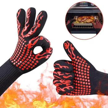 

Microwave Oven Heat Insulation And Hot Proof Cover Gloves Mat Heat Resistant Cooking Baking BBQ Pot Holder