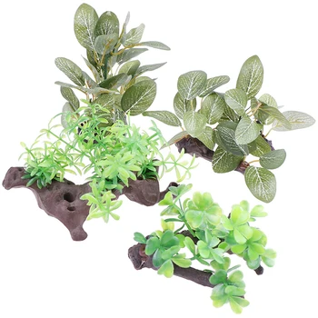 

Aquarium Aquatic Decoration Simulation Artificial Fake Turtle Fish Tank Plants Grass Fish Tank Landscaping Ornaments